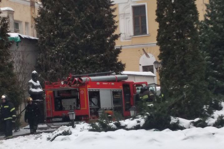 Пожар в Усадьбе Лопухиных