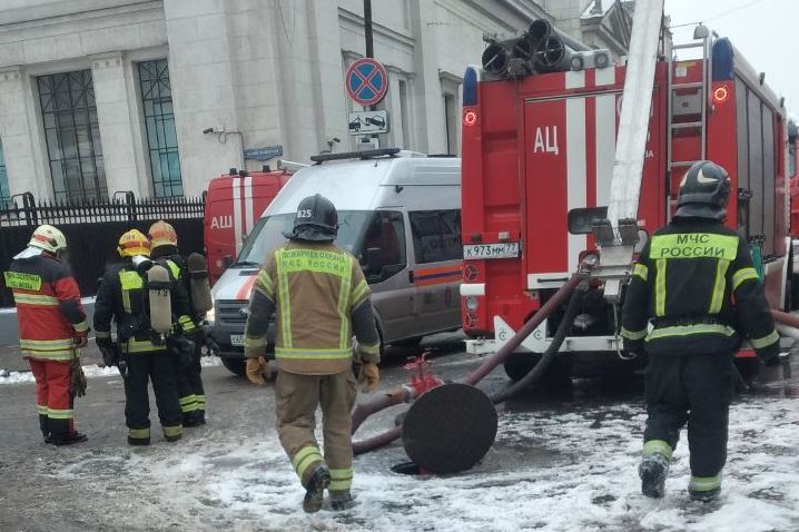 Пожар в Усадьбе Лопухиных