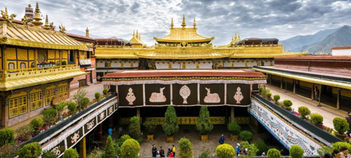 Храм Джоканг. Тибет. Современная фотография