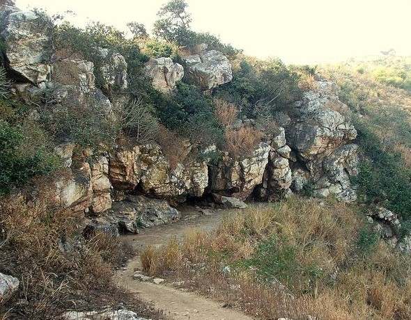Пещера Саптапарна. Современная фотография